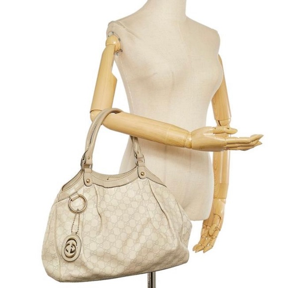 Gucci Bag Authentic White Purse - Picture 5 of 15